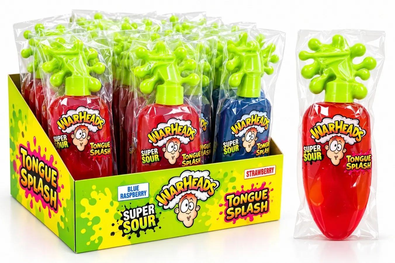 Warheads Super Sour Tongue Splash 40g