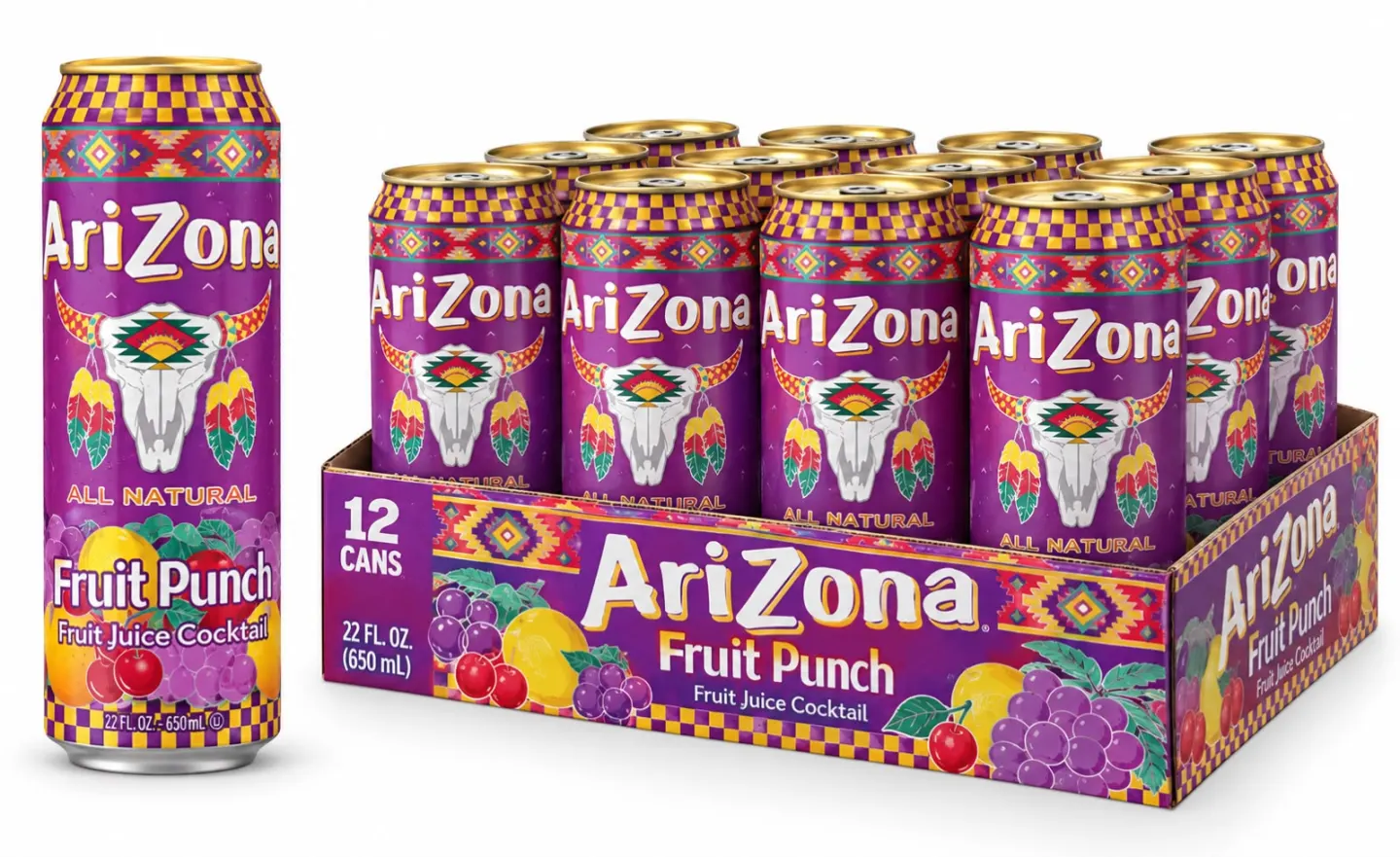 Arizona Fruit Punch 650ml