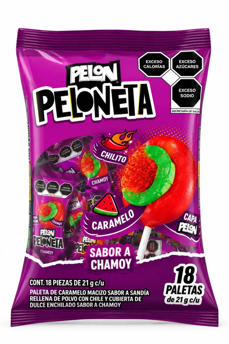 Pelon Peloneta Chamoy 21g