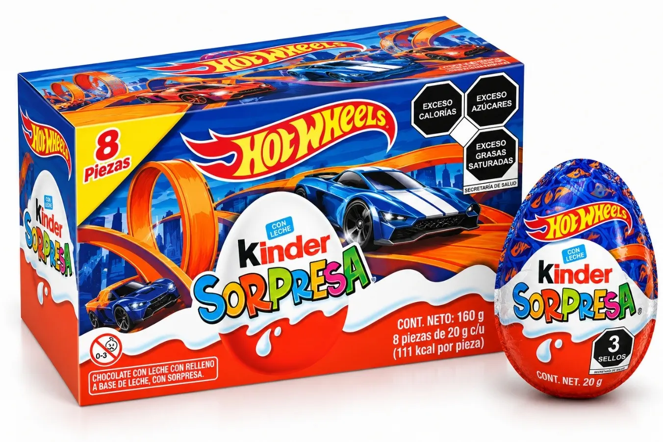 Kinder Sorpresa Hot Wheels 20g