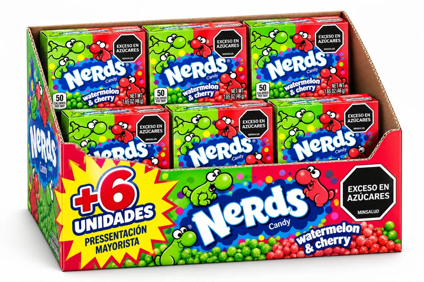 Nerds Watermelon & Cherry 46g