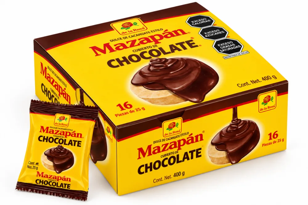 Mazapán de la Rosa Chocolate
