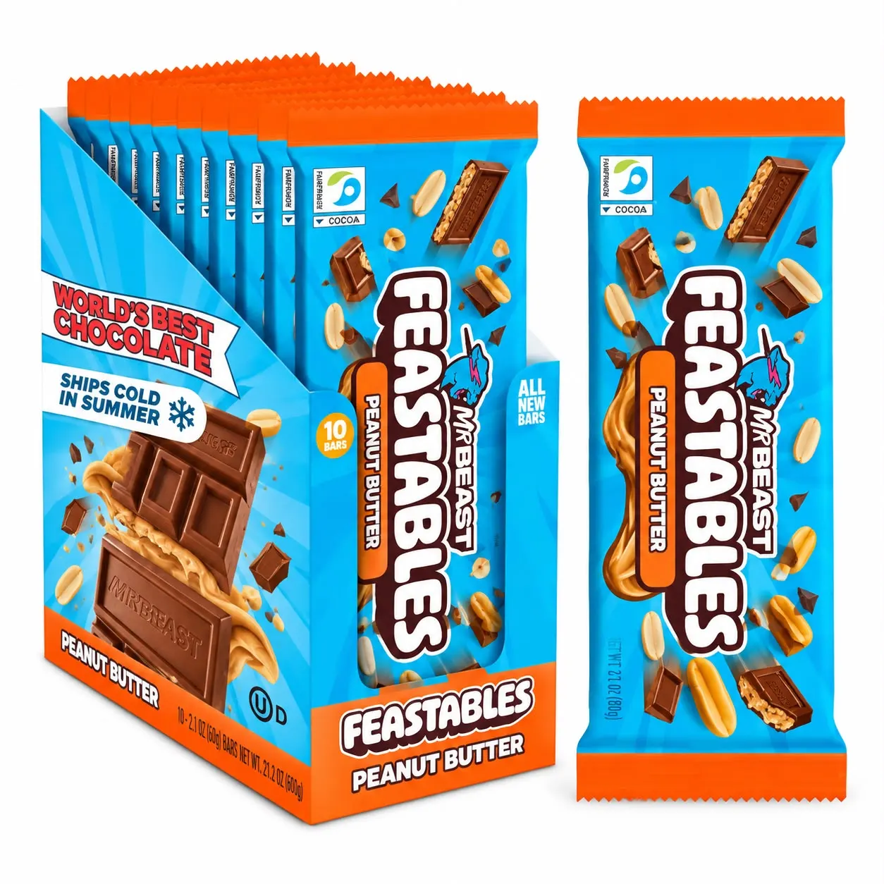 Feastables Peanut Butter 60g