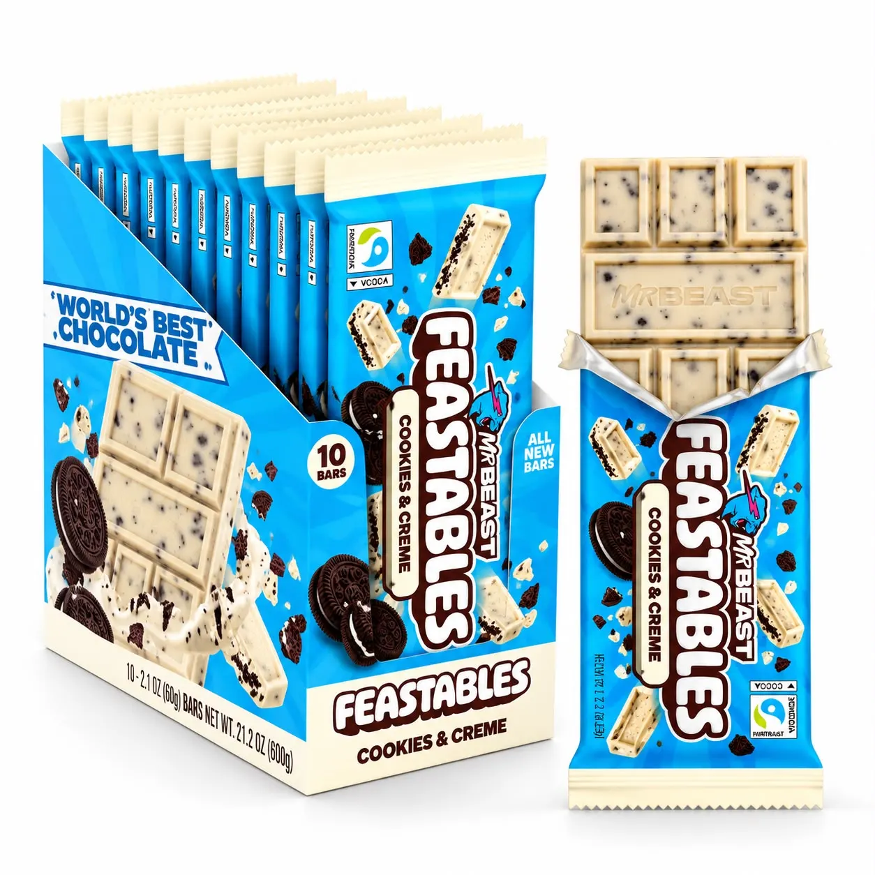 Feastables Cookies & Creme 60g