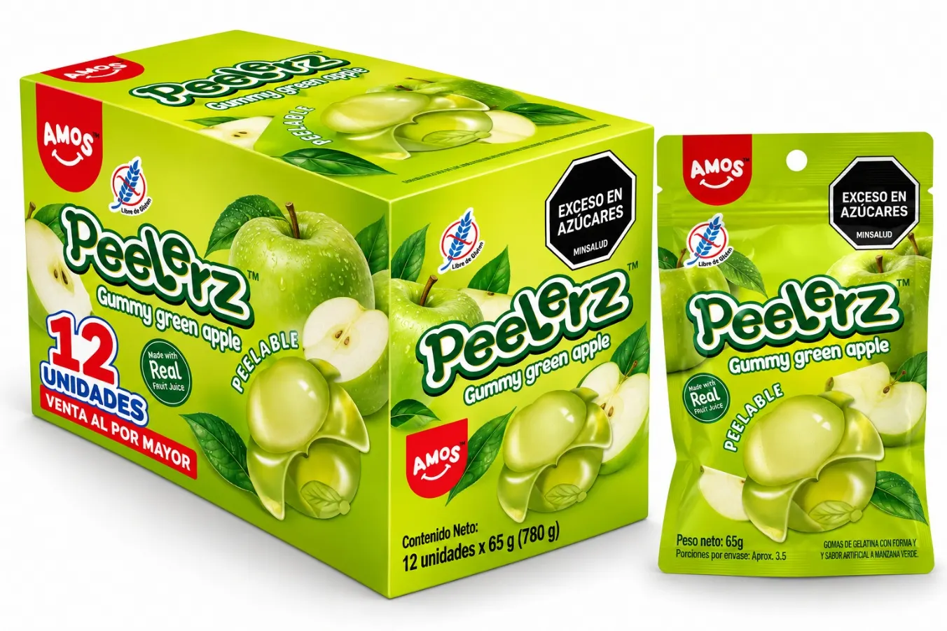 Peelerz Manzana Verde 65g
