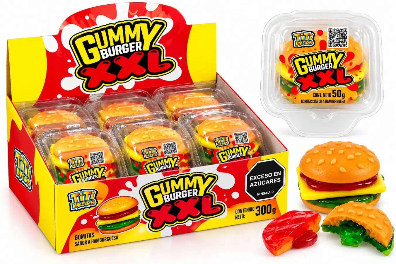 Gummy Burger XXL 50g