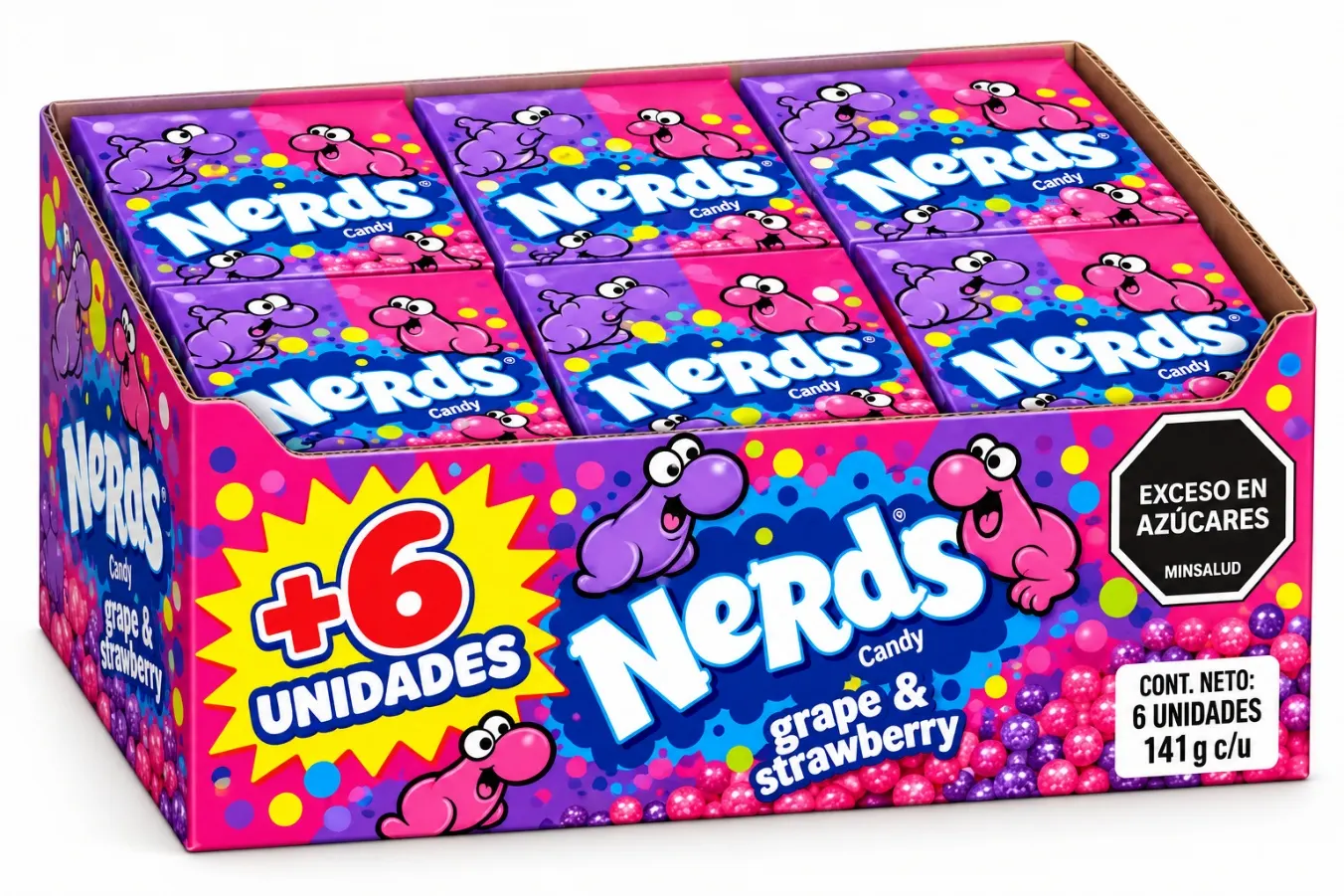 Nerds Grape & Strawberry 46g