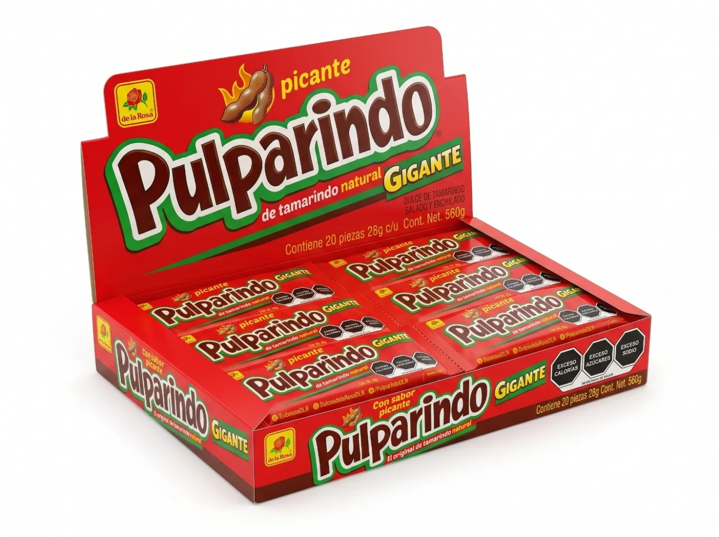 Pulparindo Gigante Extra Picante