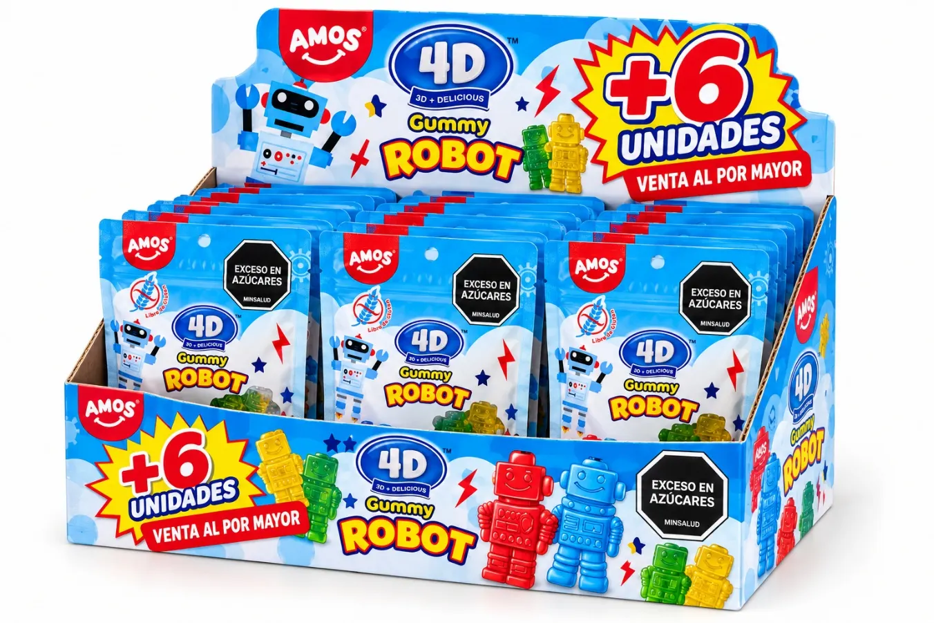 Gomas 4D Amos Robot 70g