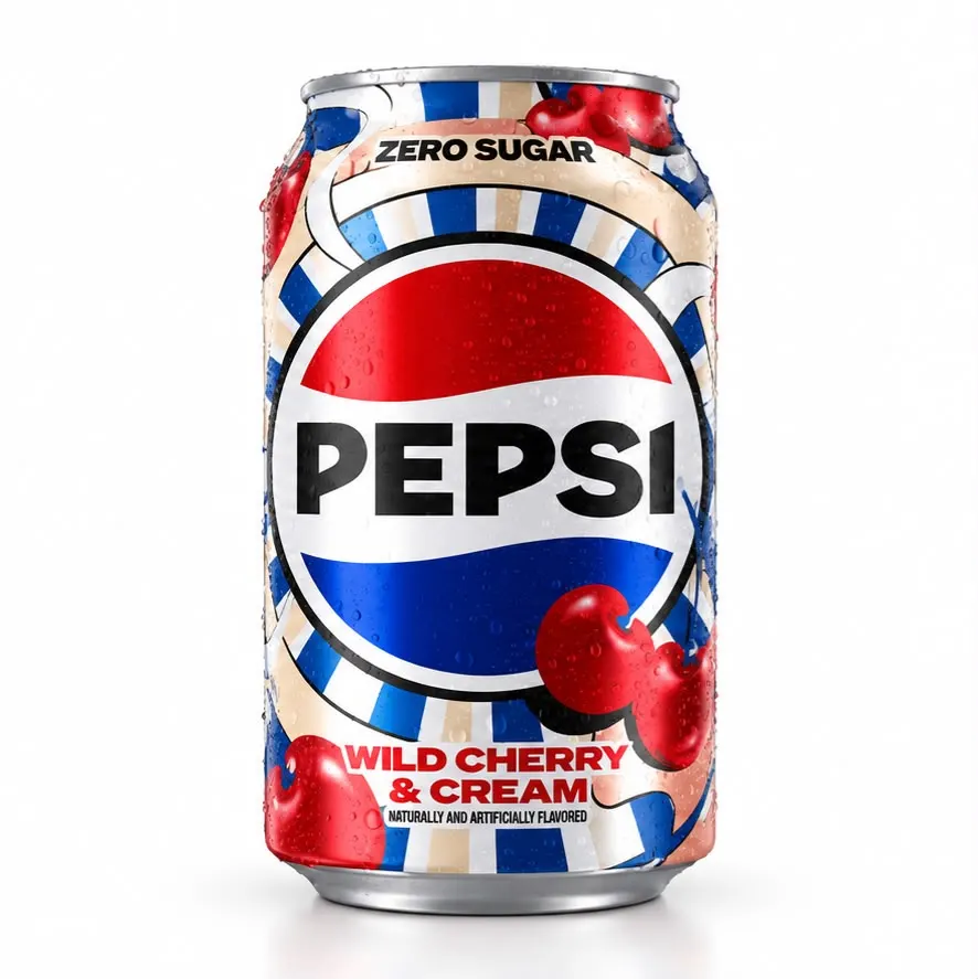 Pepsi Wild Cherry And Cream