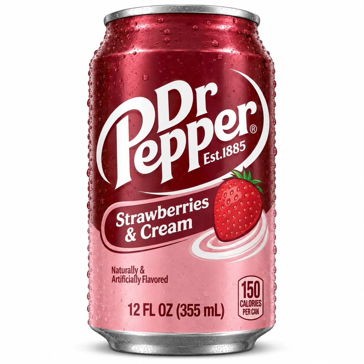 Dr. Pepper Strawberries & Cream 355 Ml