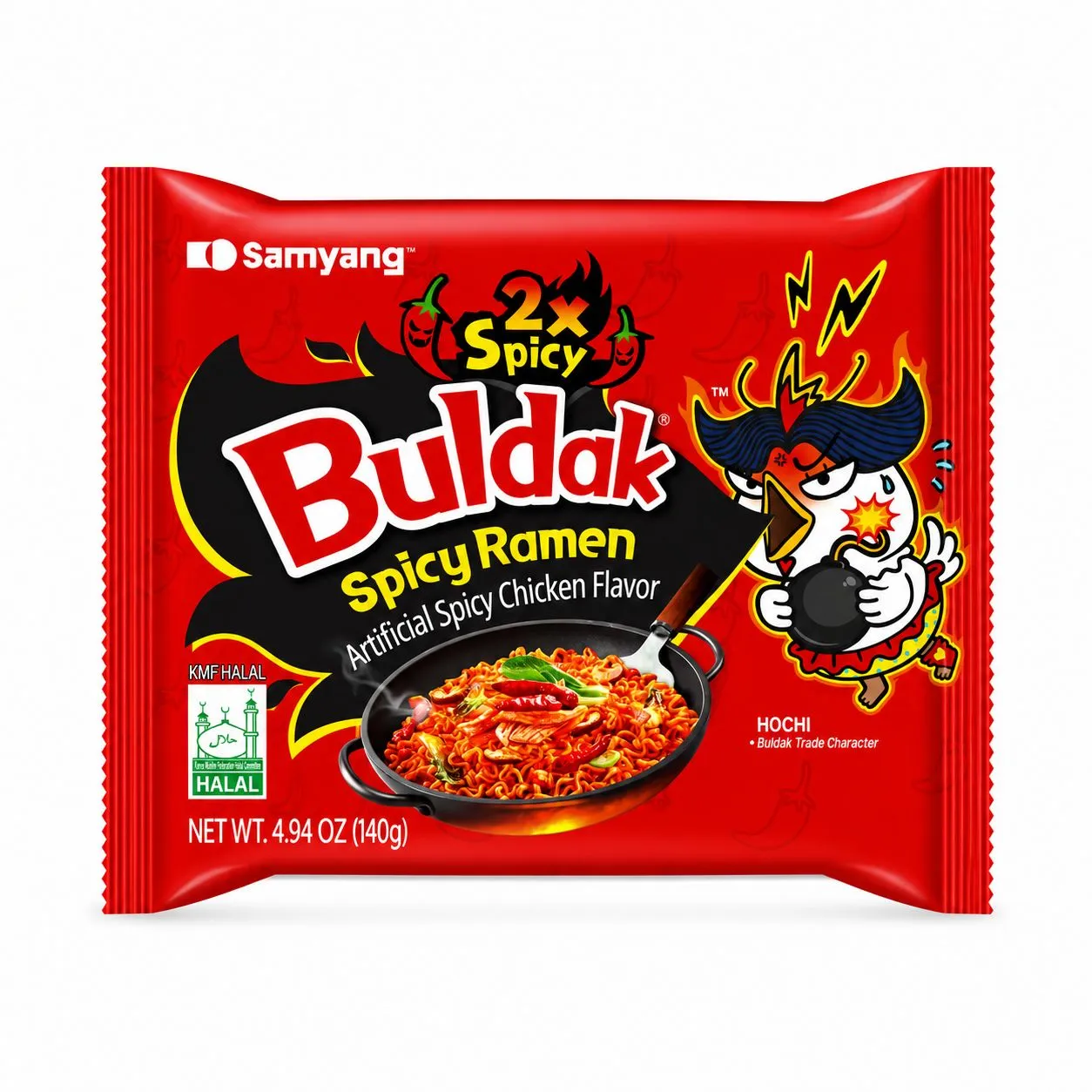 Buldak 2X Spicy Paquete