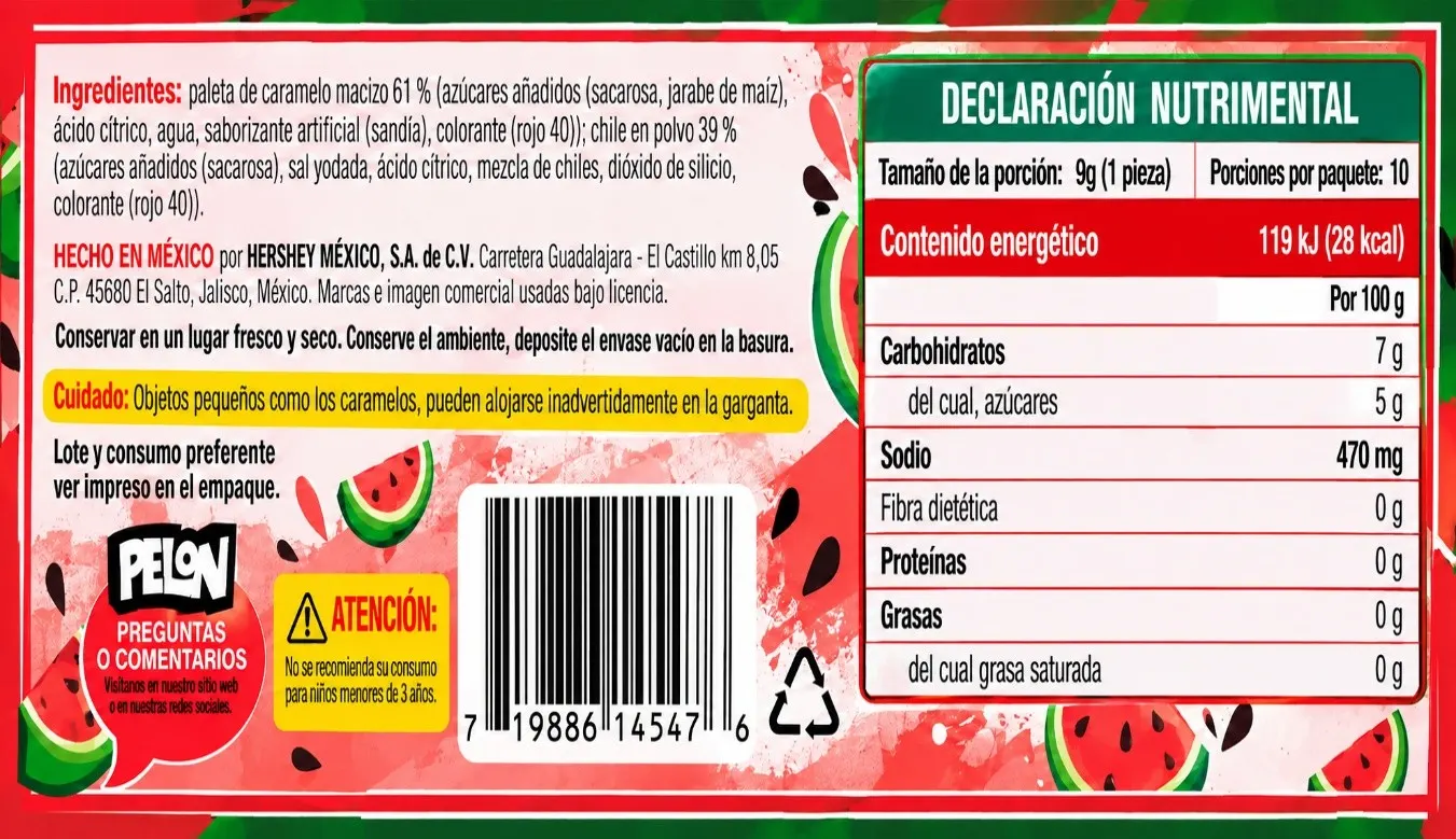 Peloneta Del Puesto Sandia 3