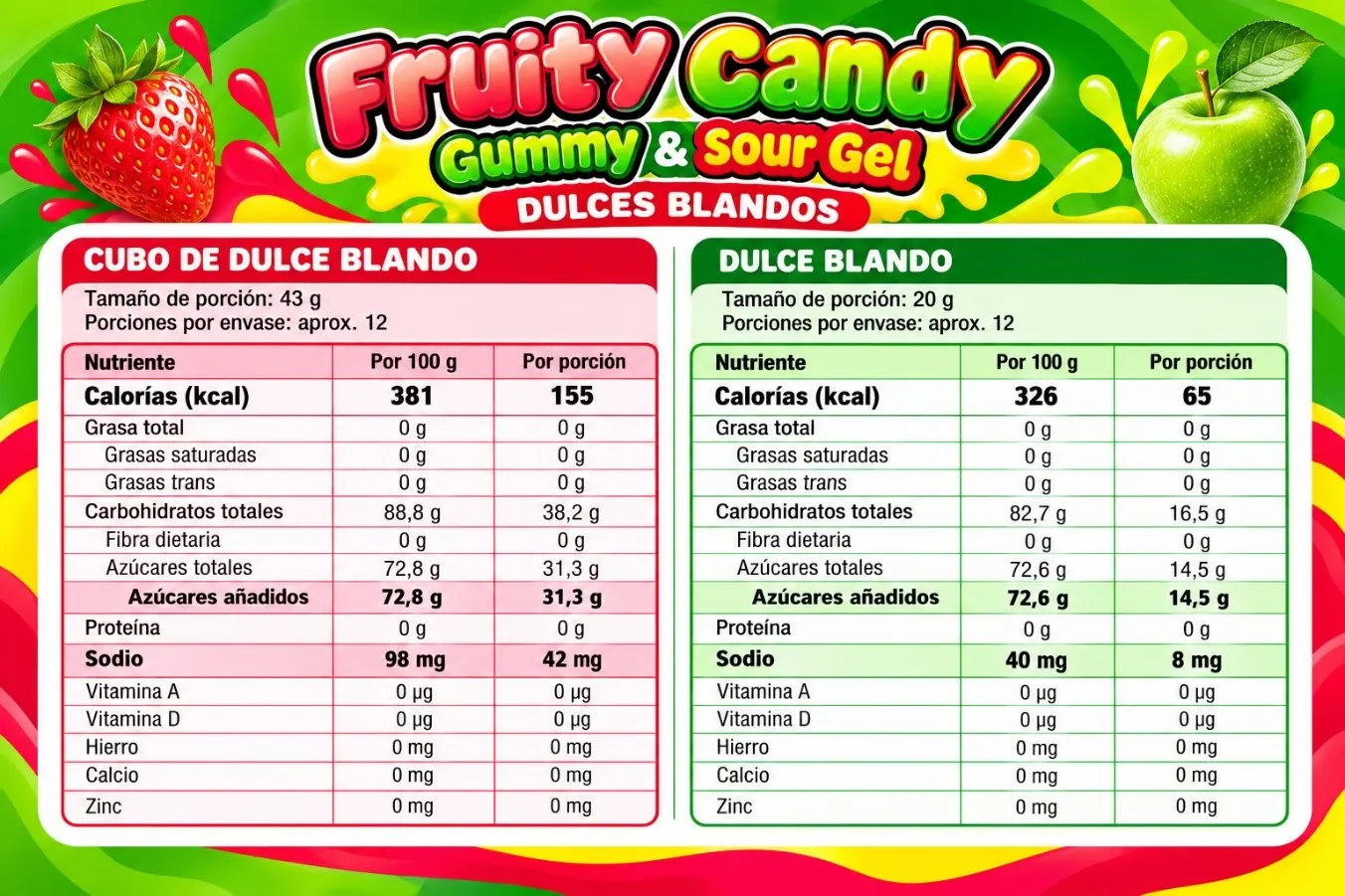 Fruit Candy Gummy 2