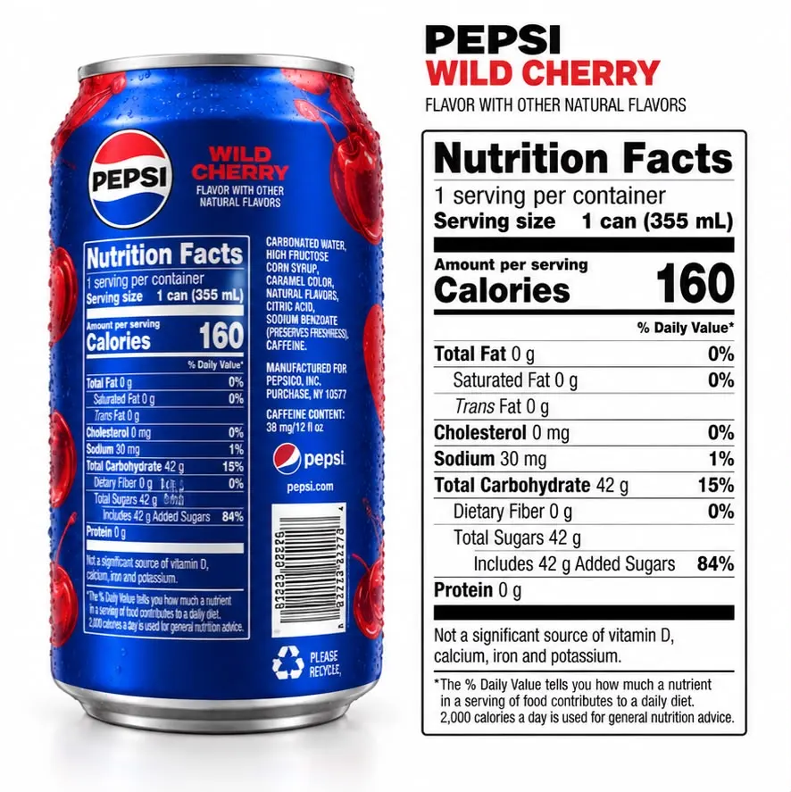 Pepsi Wild Cherry 2