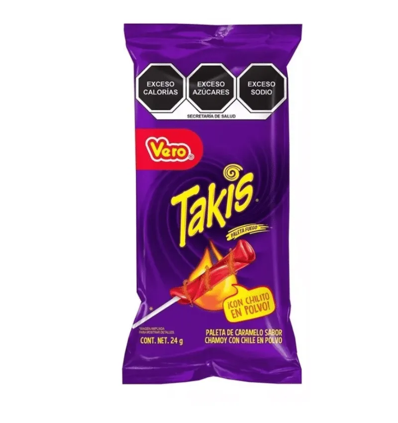 Vero Takis Fuego Paleta Mexicana 24g #2