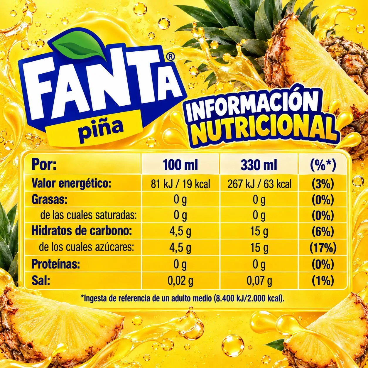 Fanta Pineapple 355ml 3
