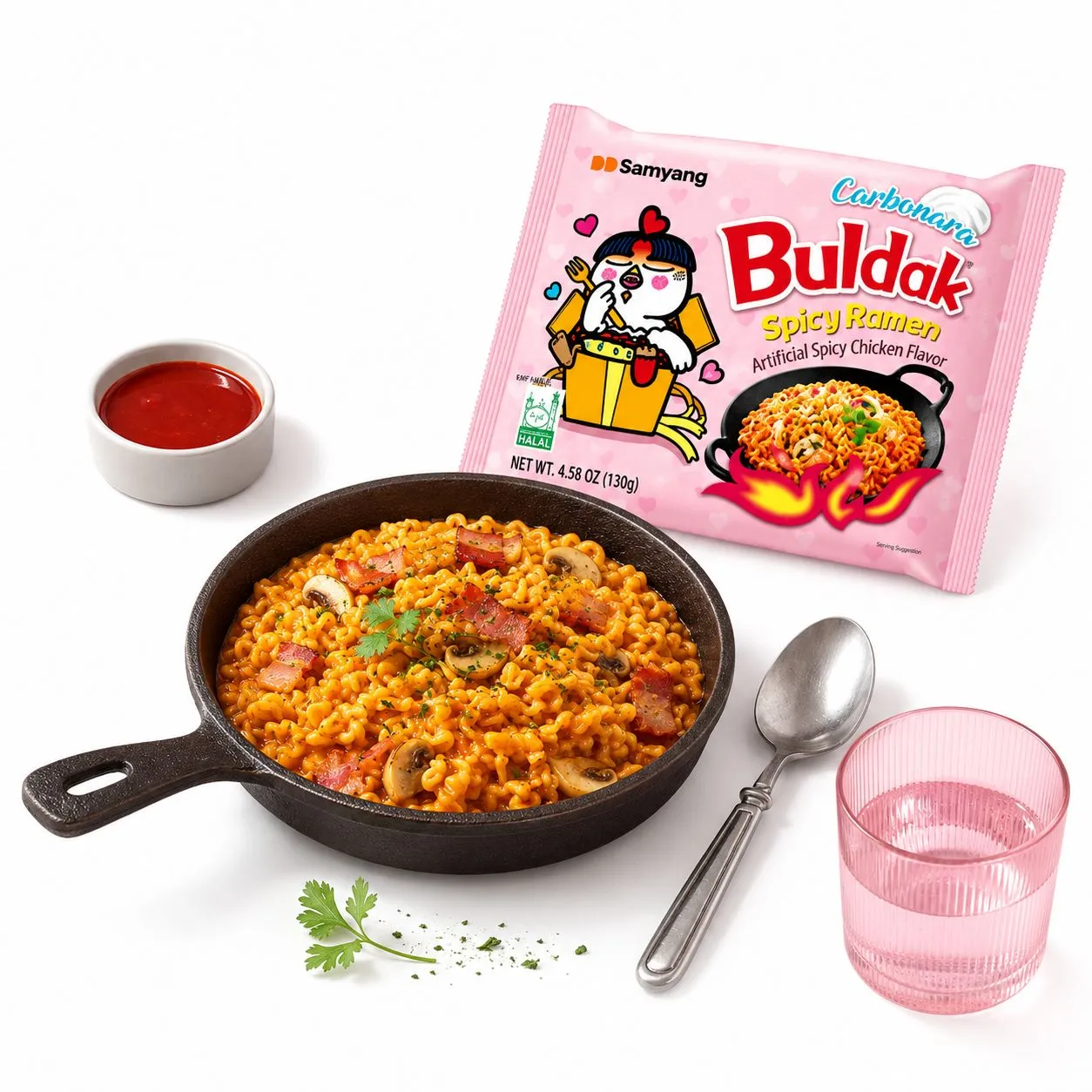 Buldak Carbonara Paquete 2
