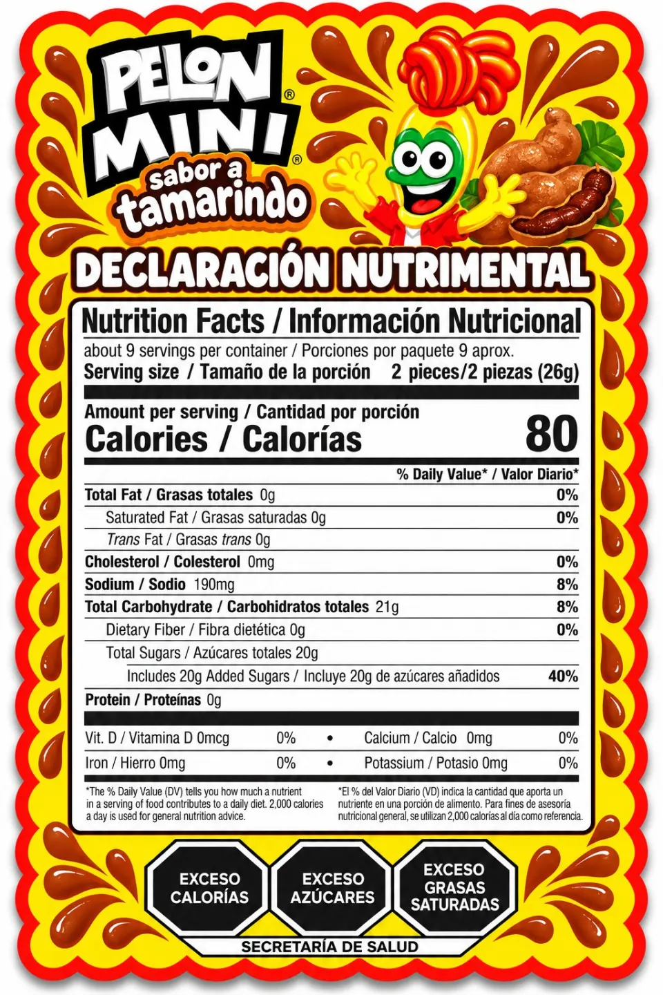 Pelon Mini Tamarindo 13g 4