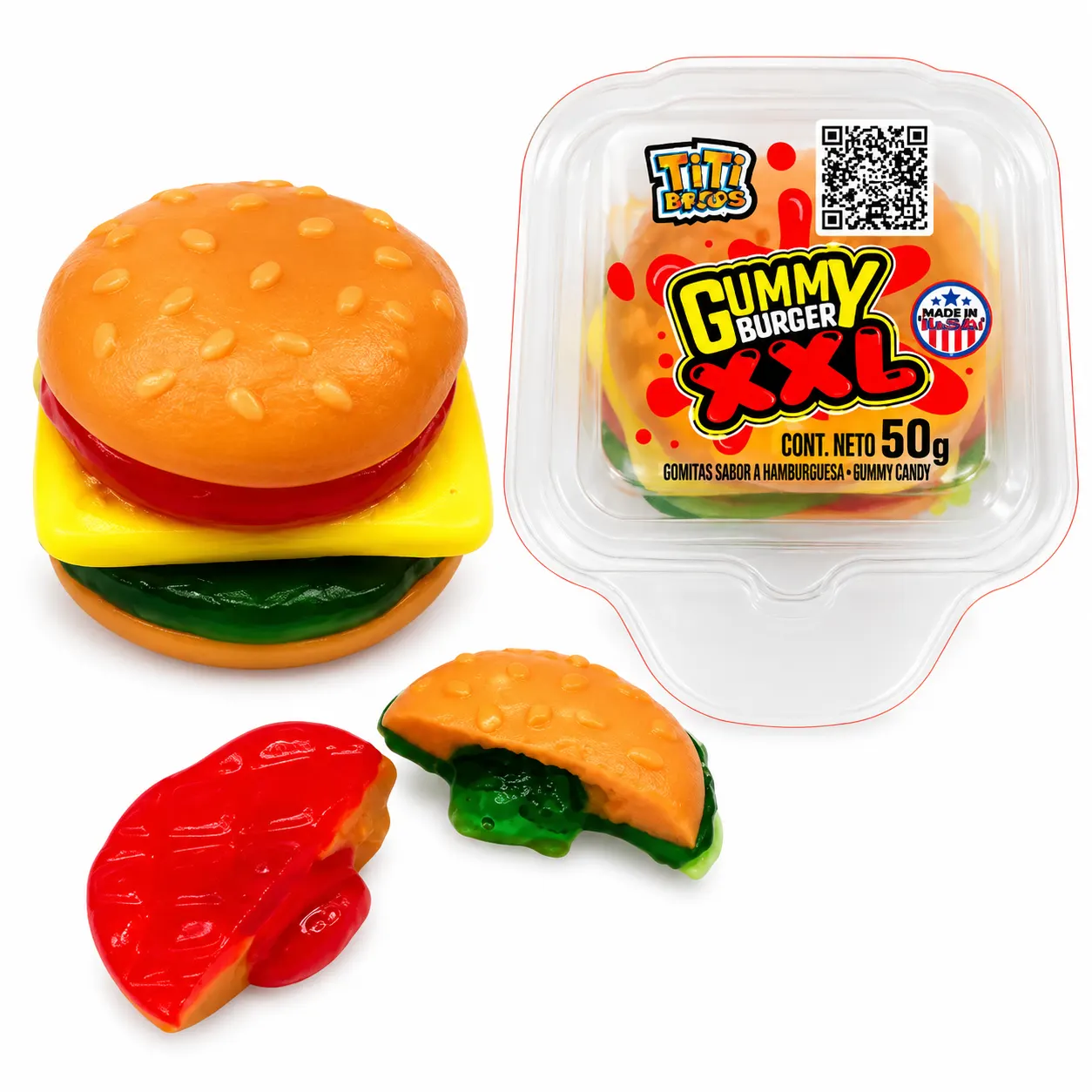 Gummy Burger XXL 50g