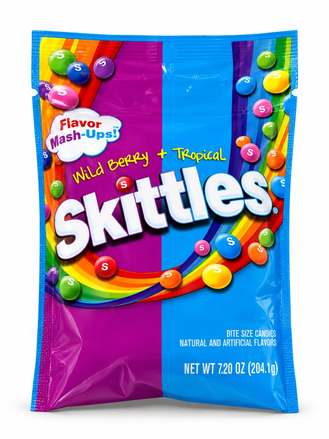 Skittles Wild Berry + Tropical 204g