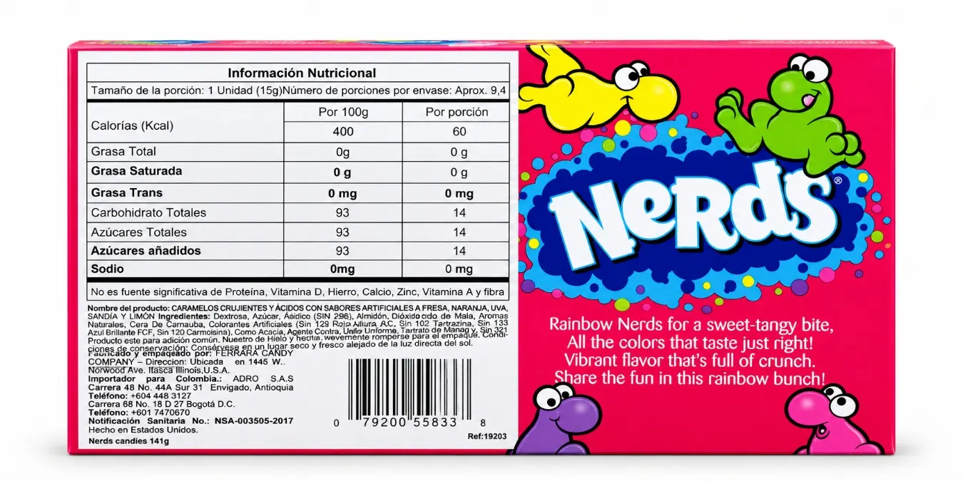 Nerds Rainbow 141g 2