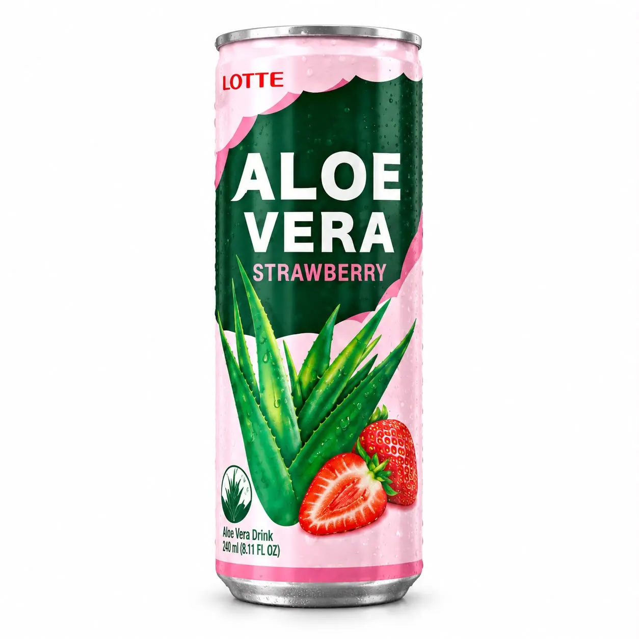Lotte Aloe Vera Strawberry 240ml