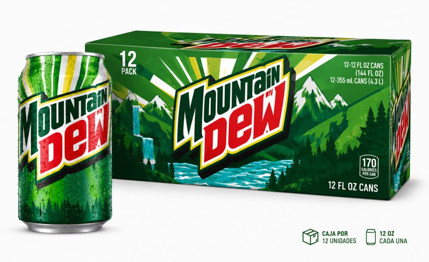 Mtn Dew 355ml
