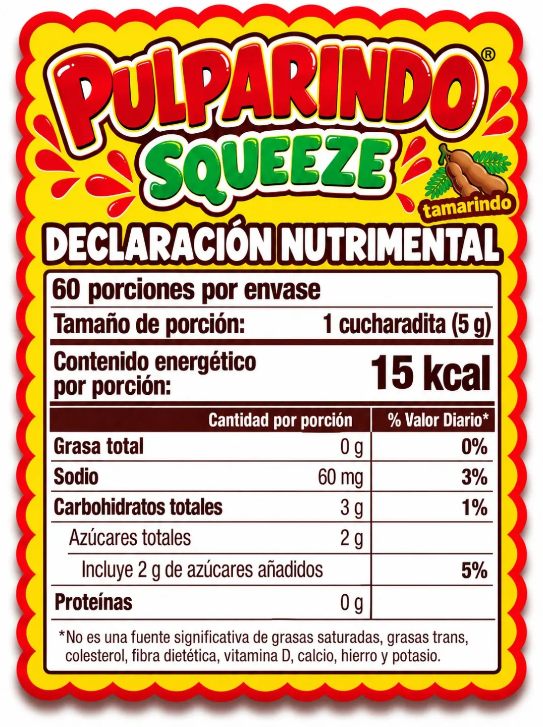Pulparindo Squeeze Tamarindo 3