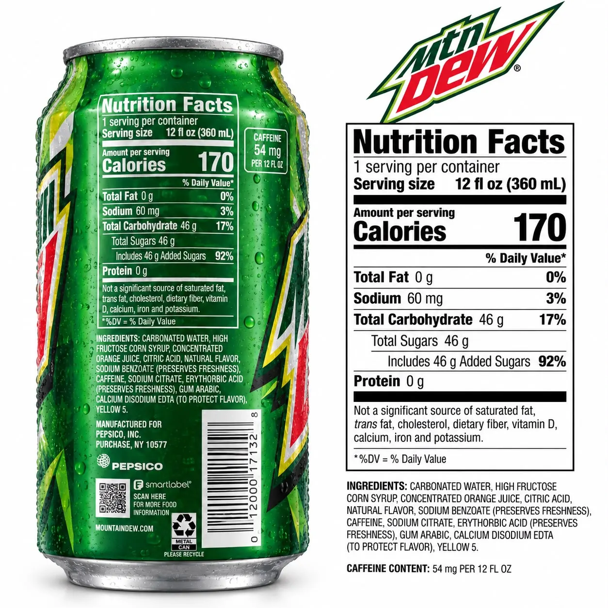 Mtn Dew 355ml 3