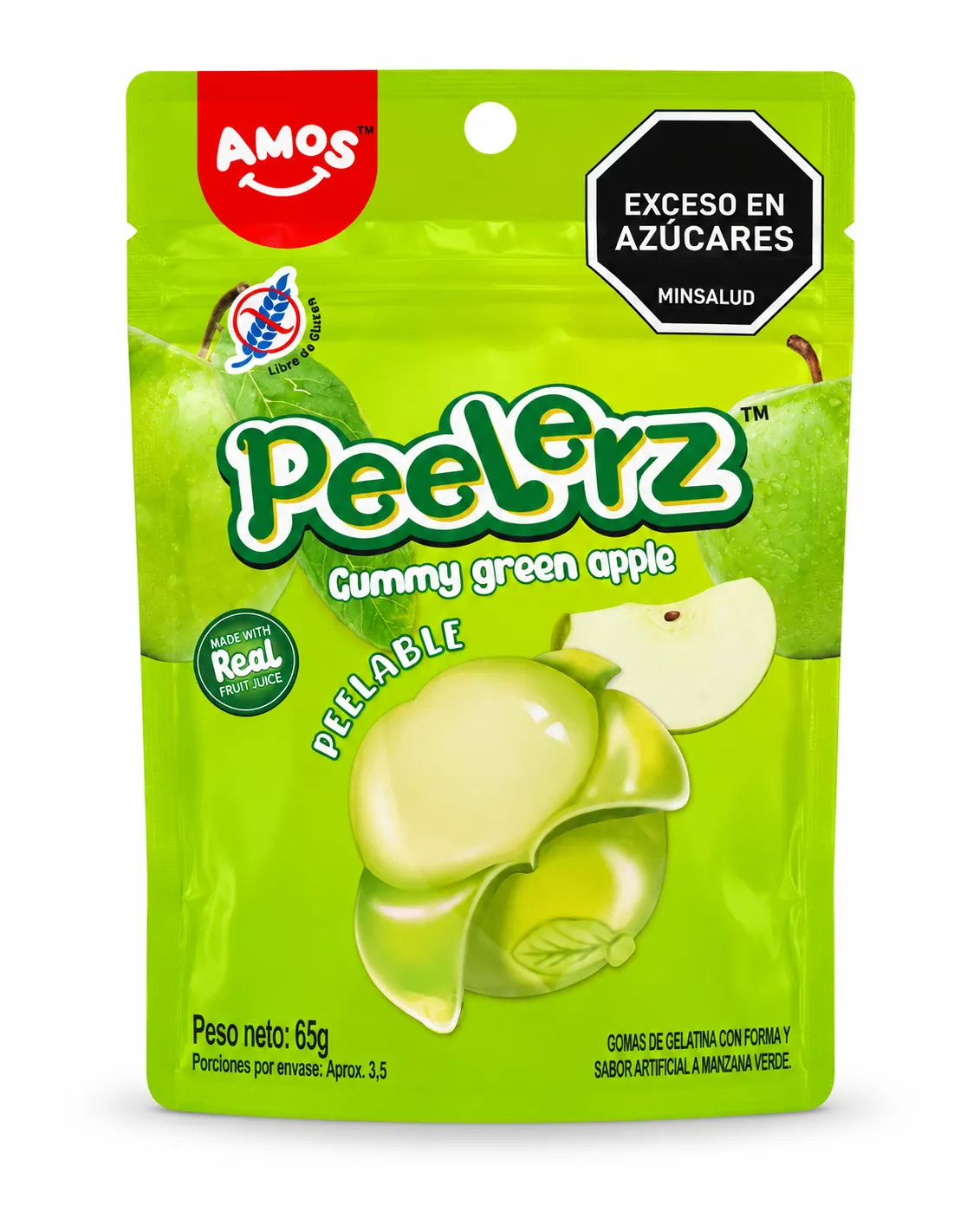 Peelerz Manzana Verde 65g