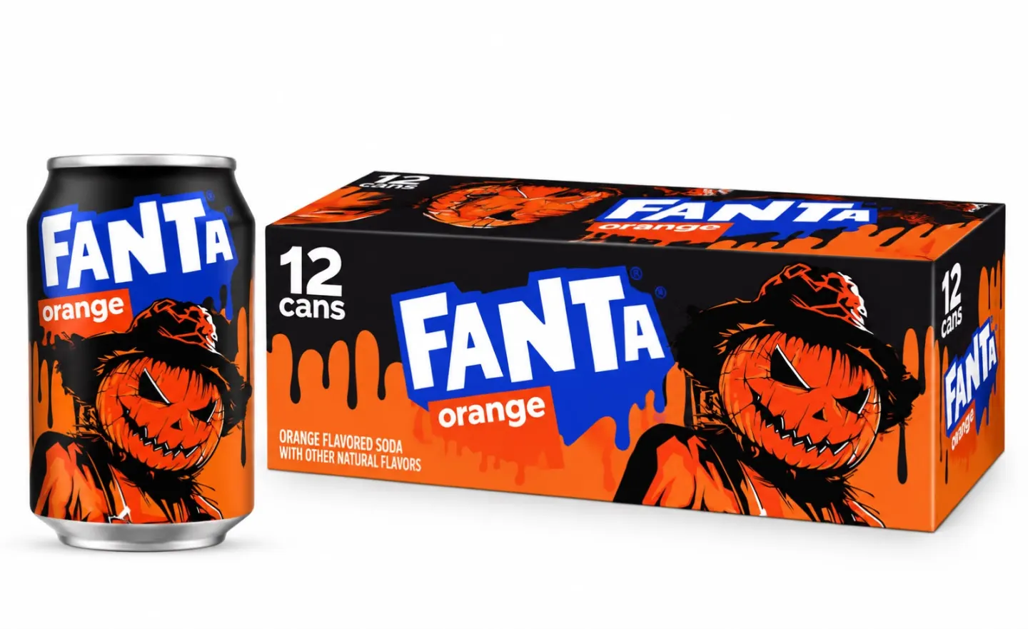 Fanta Orange Halloween — Paca x12