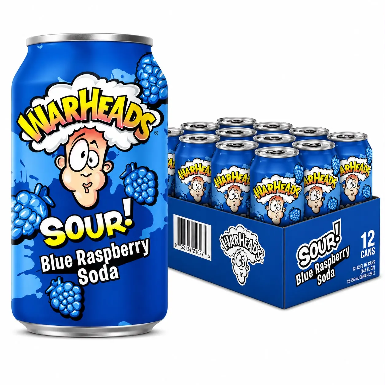 Warheads Sour Blue Raspberry