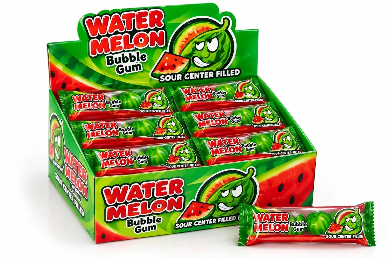Water Melon Bubble Gum