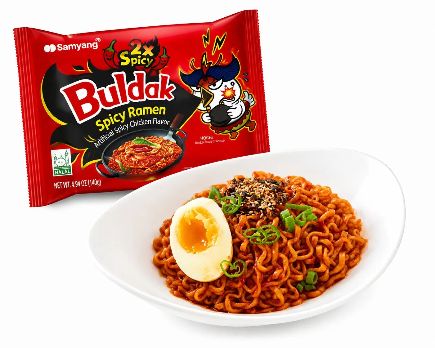 Buldak 2X Spicy Paquete 2