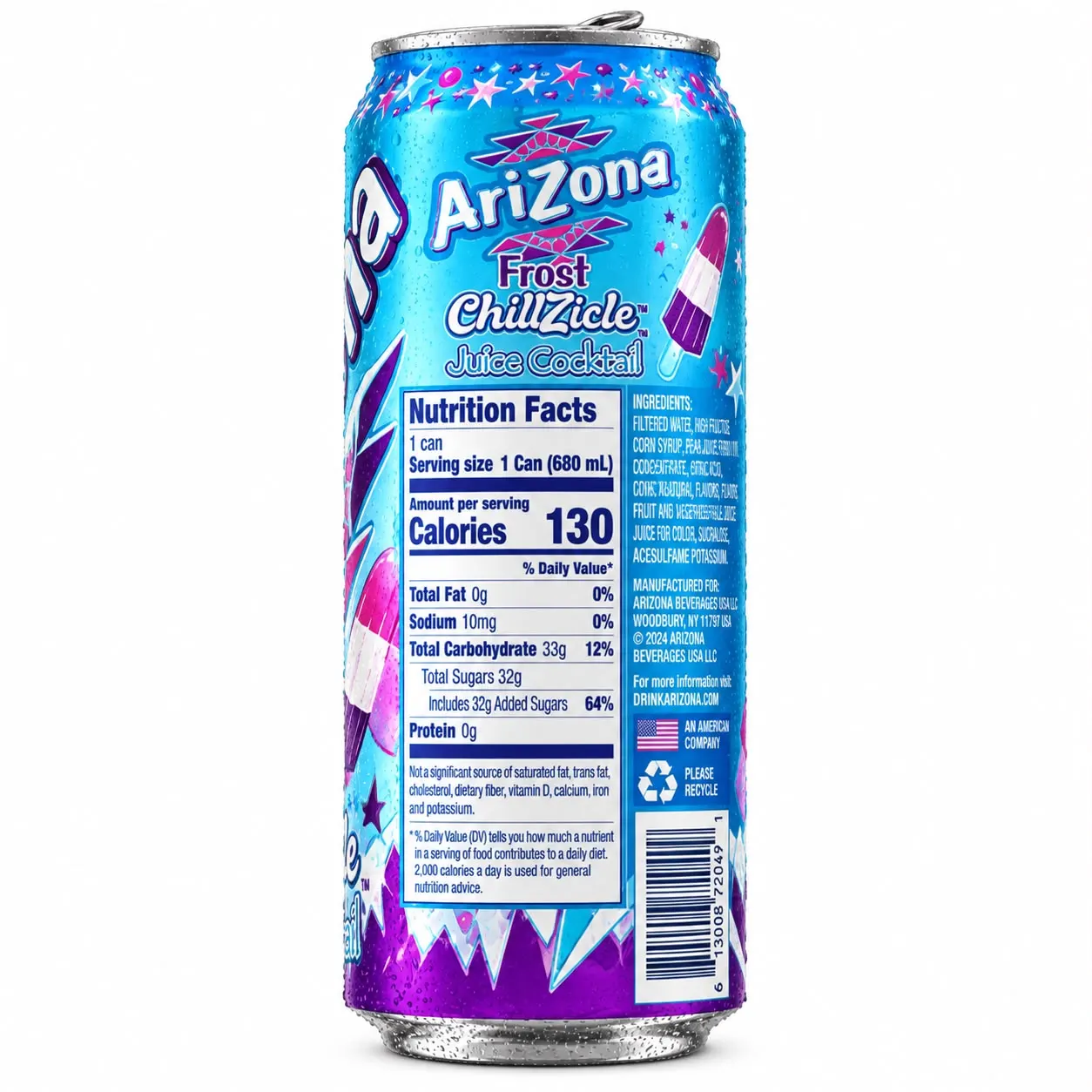 Arizona Frost Chillzicle 650ml 2