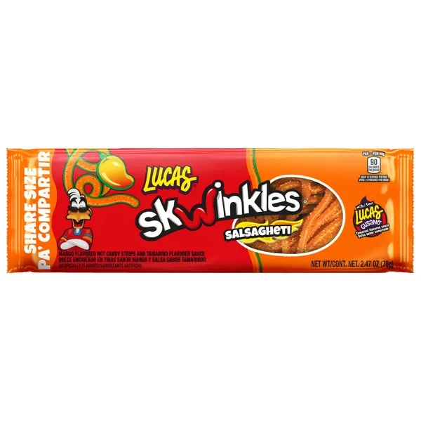 Lucas Skwinkles Salsagheti Mango 70g