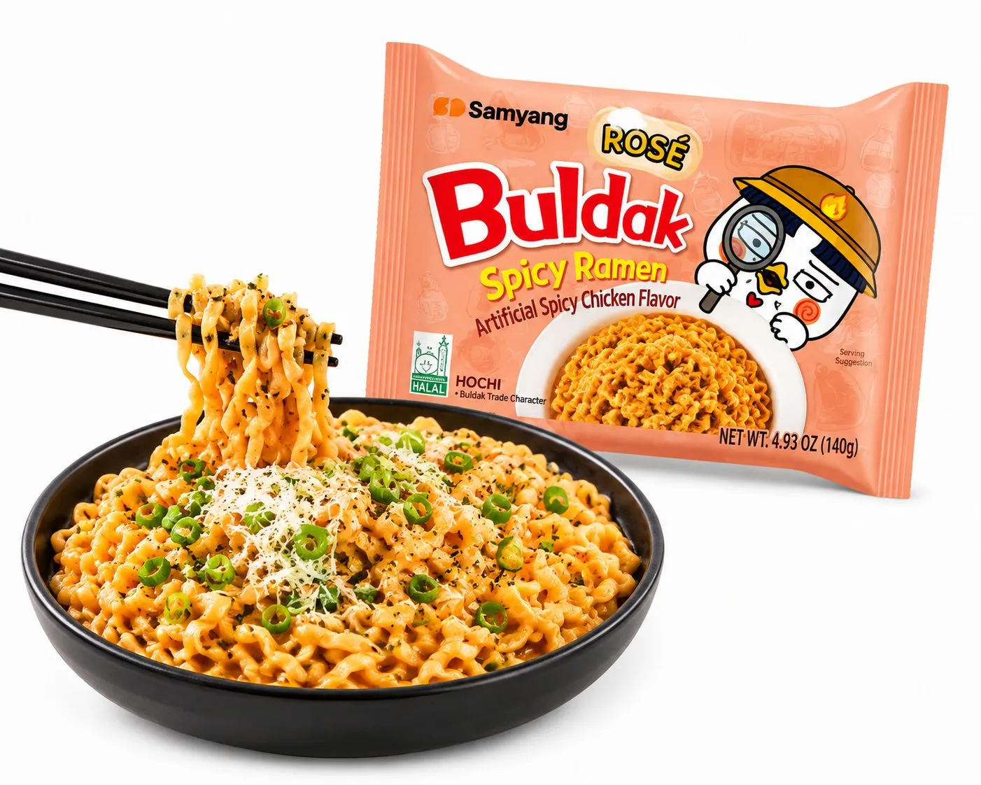 Buldak Rose Paquete 3