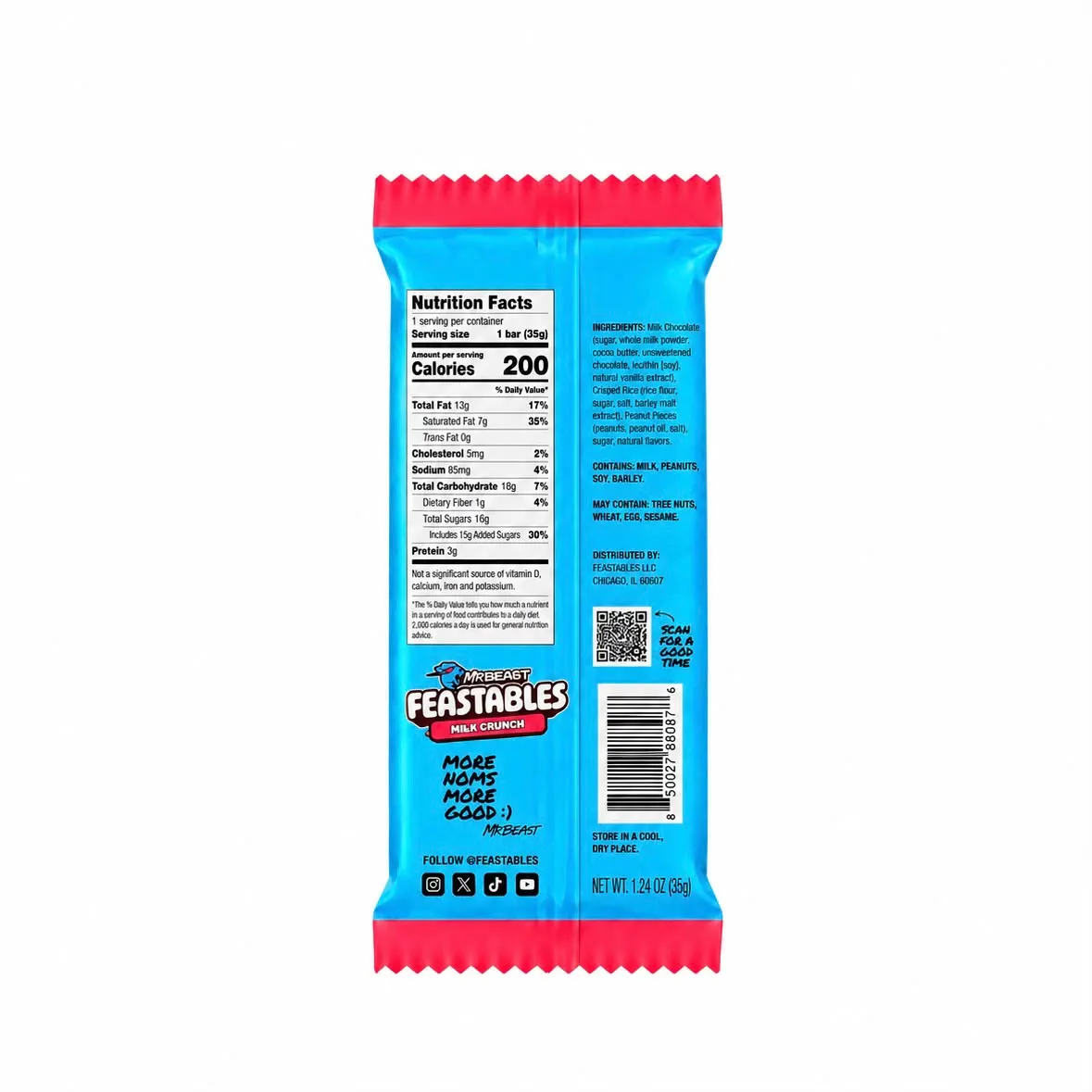 Feastables Milk Crunch 35g 2