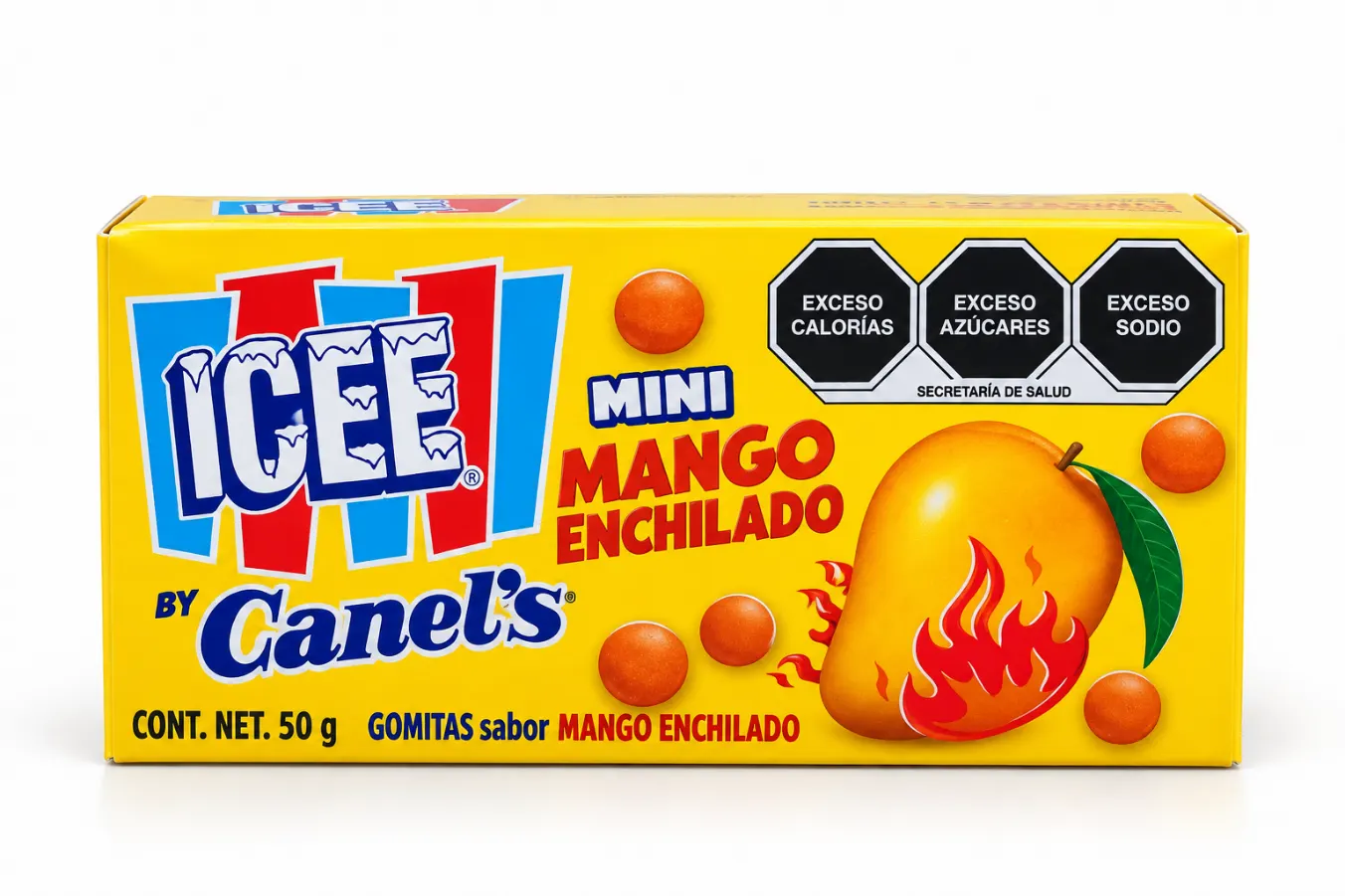 ICEE Mini Jelly Beans Mango Enchilado 50g
