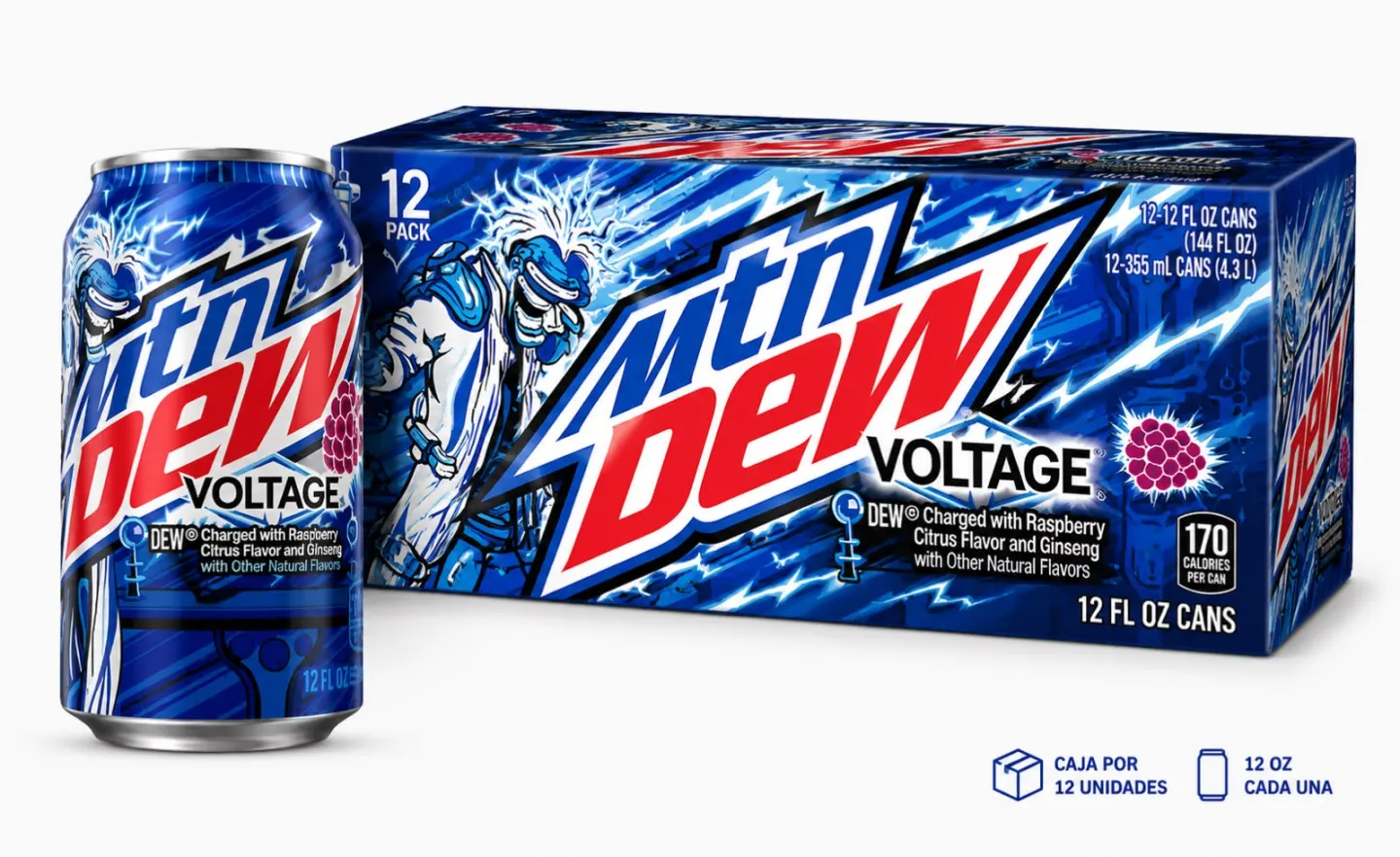 Mtn Dew Voltage 355ml