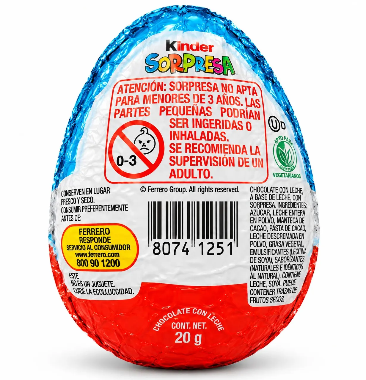 Kinder Sorpresa Niño 20g 3