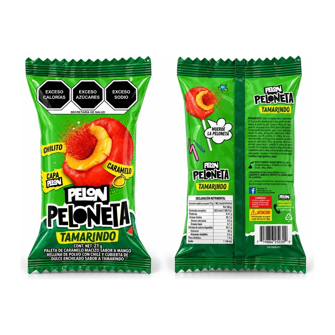 Pelon Peloneta Tamarindo 21g