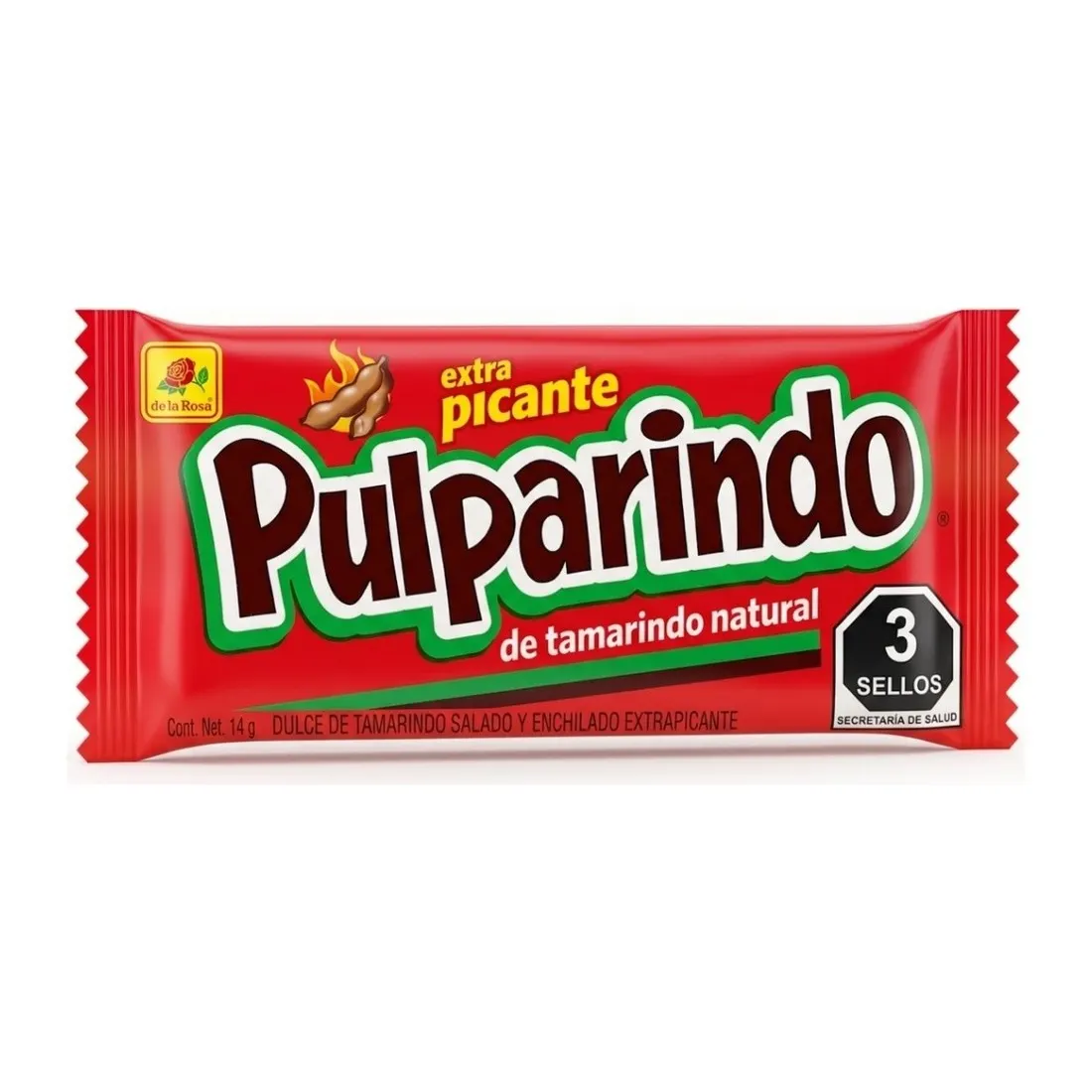 Pulparindo Extra Picante 14g