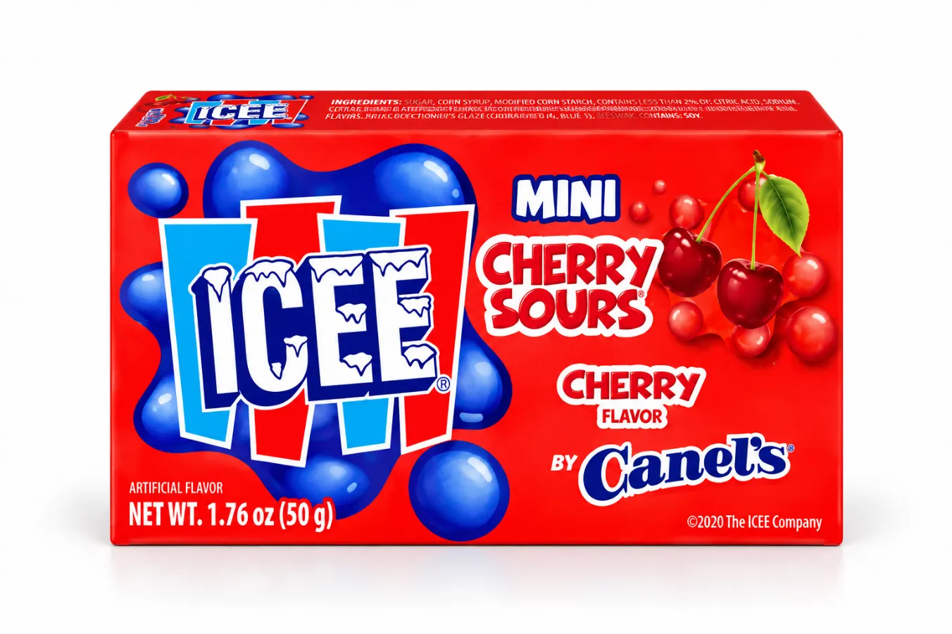 ICEE Mini Jelly Beans Sour Cherry 50g