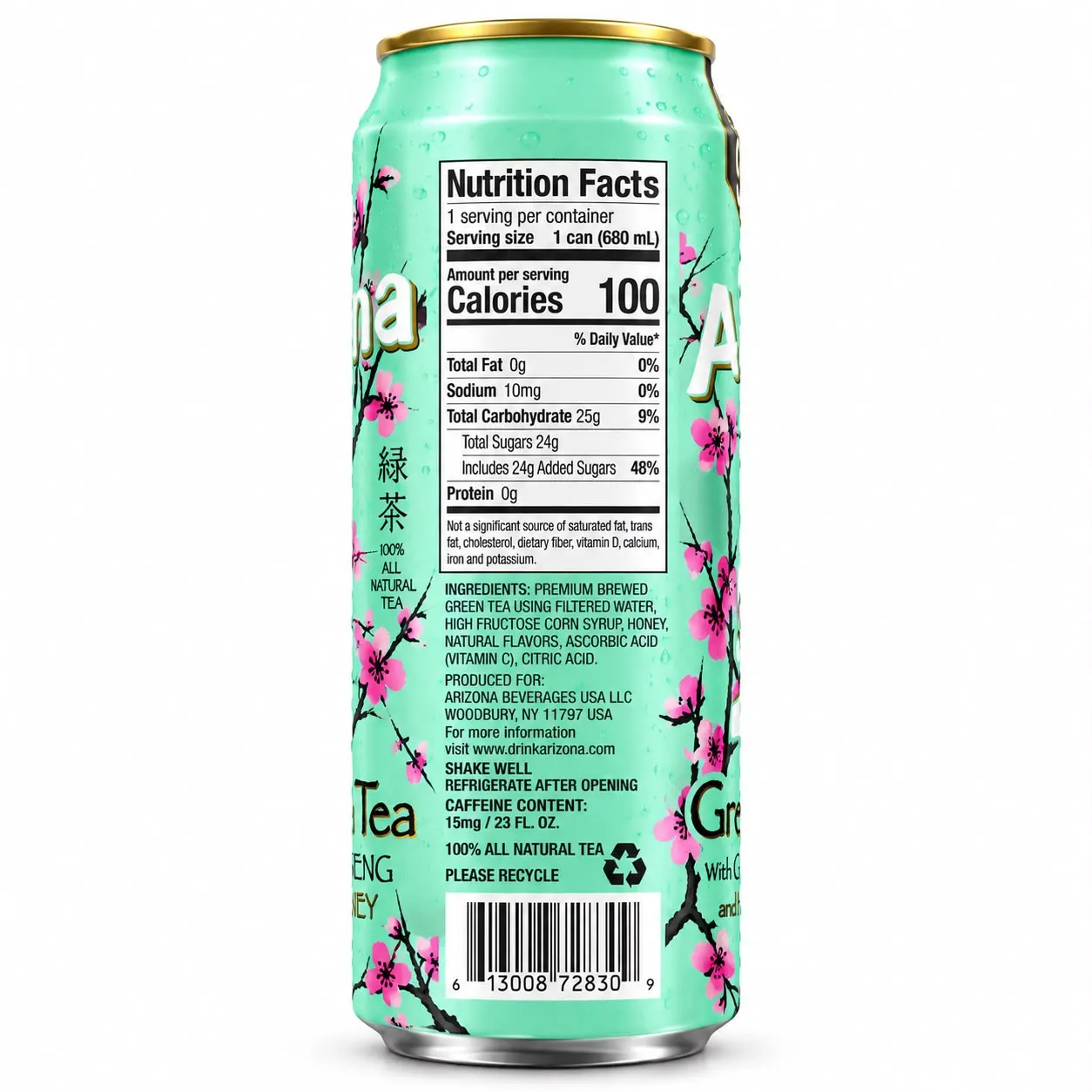 Arizona Green Tea 2