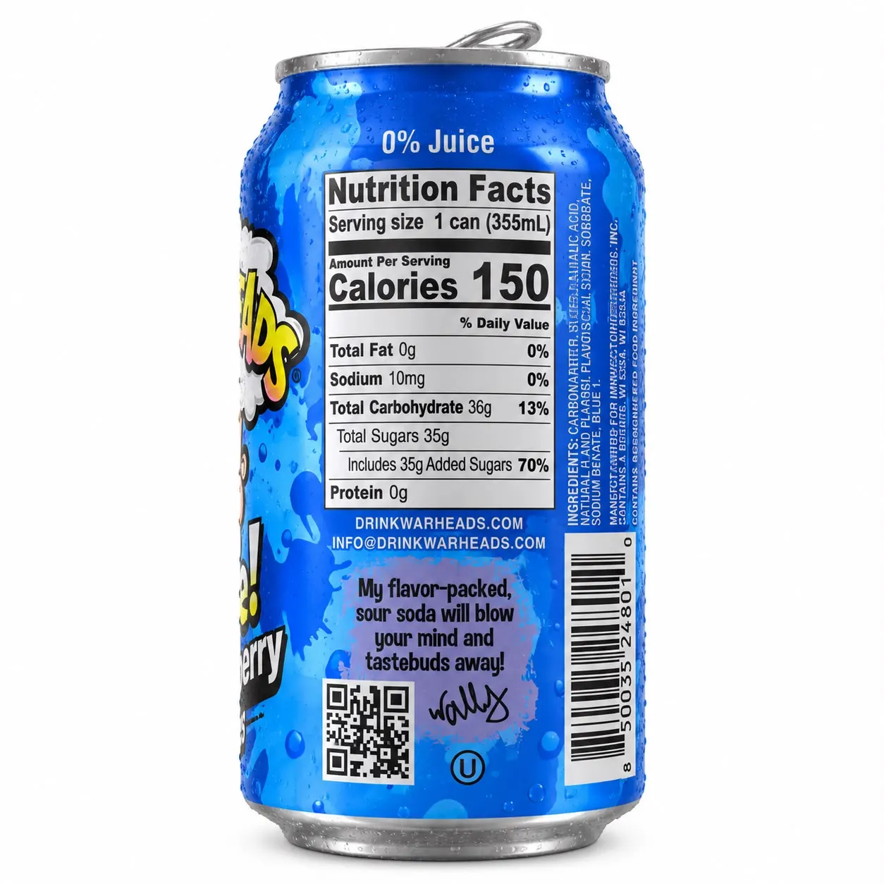 Warheads Sour Blue Raspberry 2