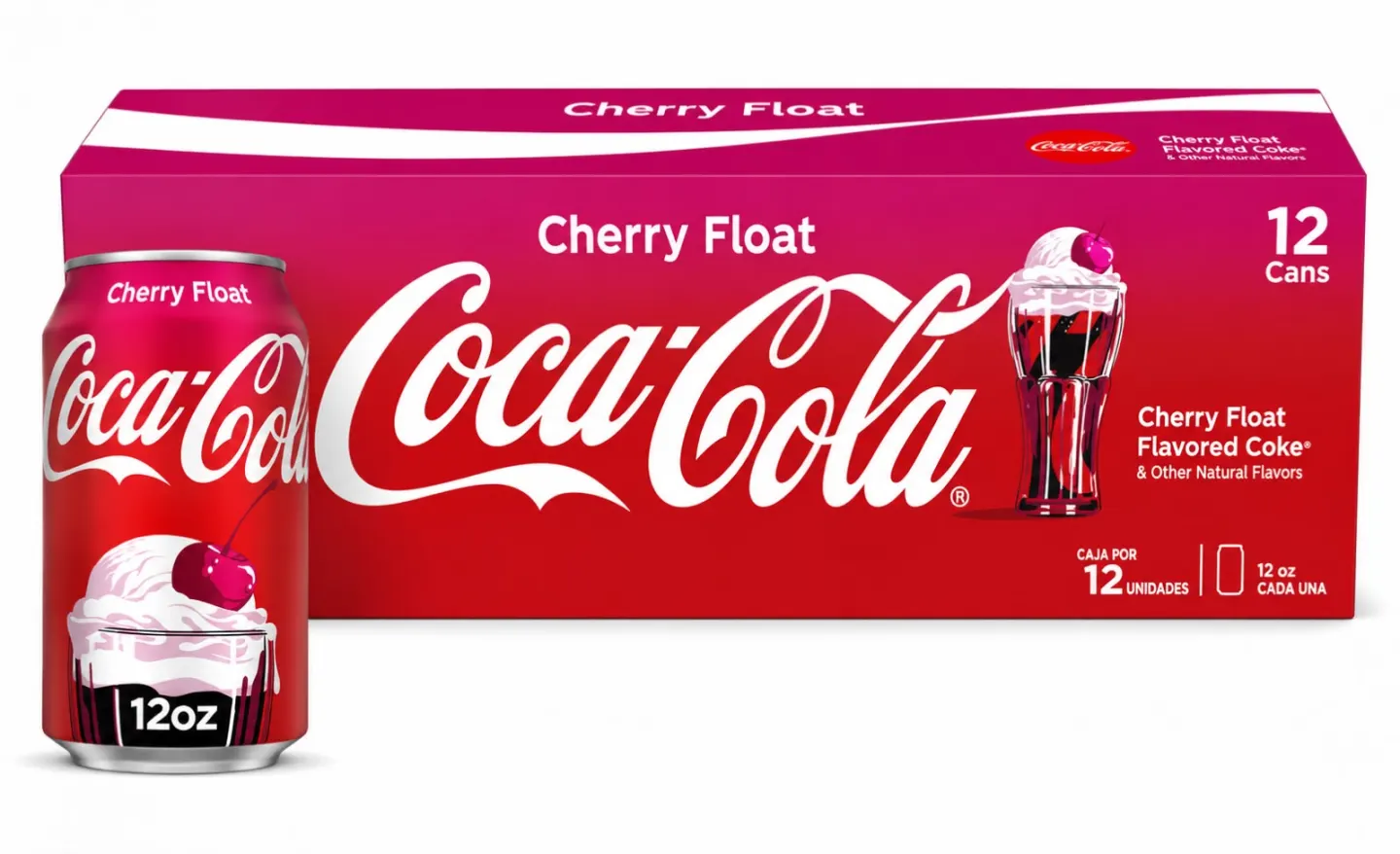 Coca Cola Cherry Float 355ml