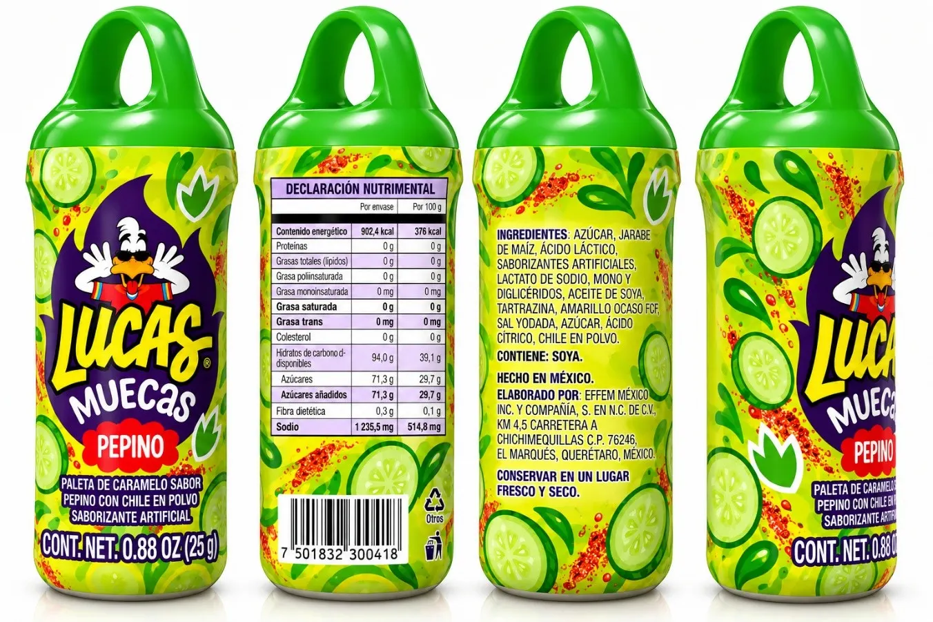 Lucas Muecas Pepino 24g 2