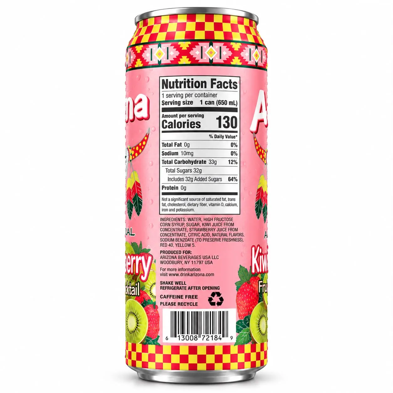 Arizona Kiwi Strawberry 650ml 2